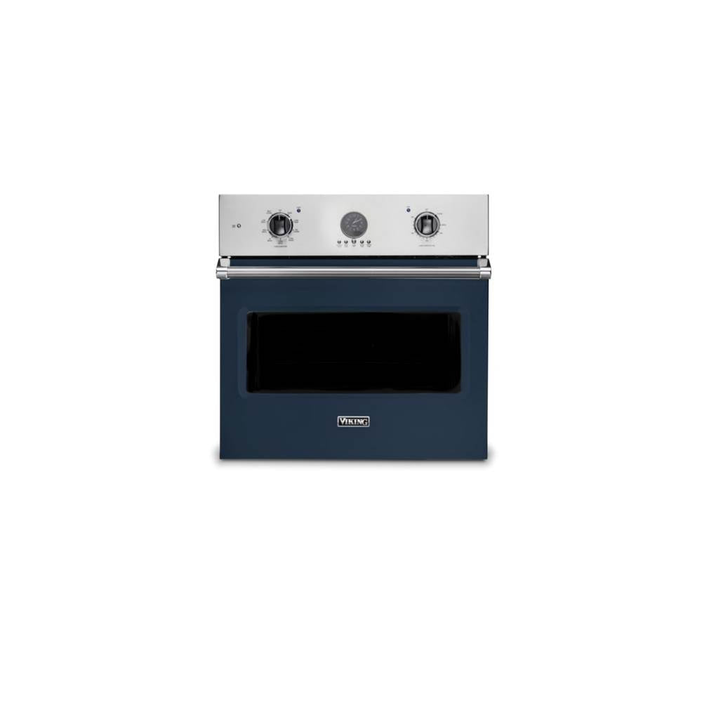 Viking - 30''W. Electric Single Thermal Convection Oven-Slate Blue - Slate Blue