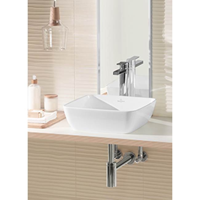 Artis Surface-mounted washbasin 16 1/8'' x 16 1/8'' (410 x 410 mm)