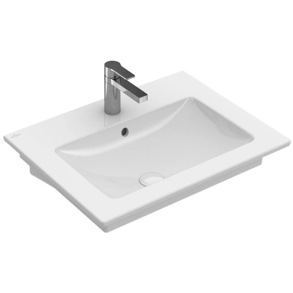 Villeroy And Boch - Venticello Washbasin 23 5/8'' x 19 5/8'' (600 x 500 mm) - White Alpin