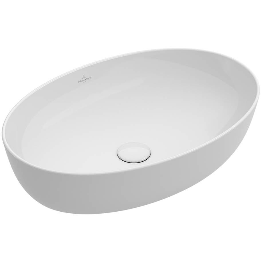 Villeroy And Boch - Artis Surface-mounted washbasin 24'' x 16 1/8'' (610 x 410 mm) - White Alpin Ceramicplus