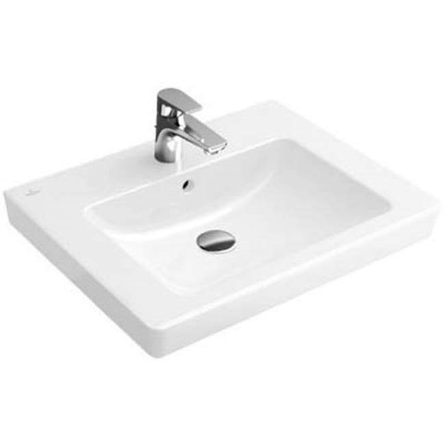 Villeroy And Boch - Subway Washbasin 23 5/8'' x 18 1/2'' (600 x 470 mm) - White Alpin