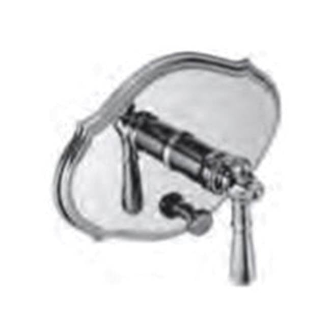 Vissoni - Pressure Balance Trim w/Diverter - Uses PB-3950 valve - Roman Bronze