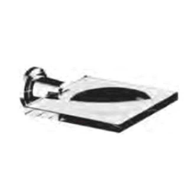 Vissoni - Glass Soap Dish - Roman Bronze