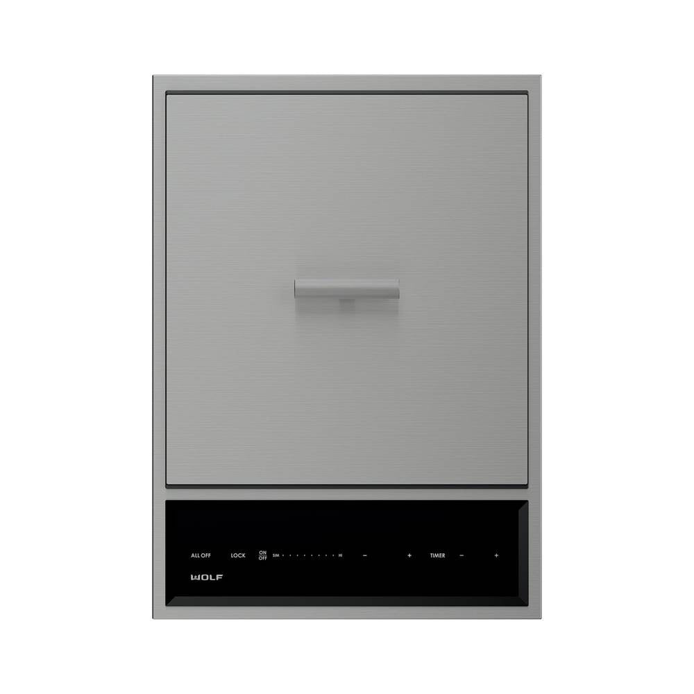 Wolf - 15'' Transitional Framed Fryer Module - Stainless Steel