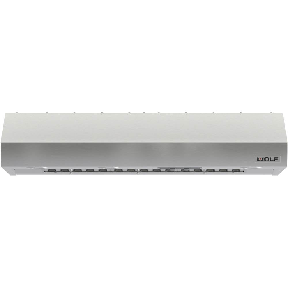 Wolf - Pro Low-Profile Wall Hood 48X22X10 - Stainless Steel