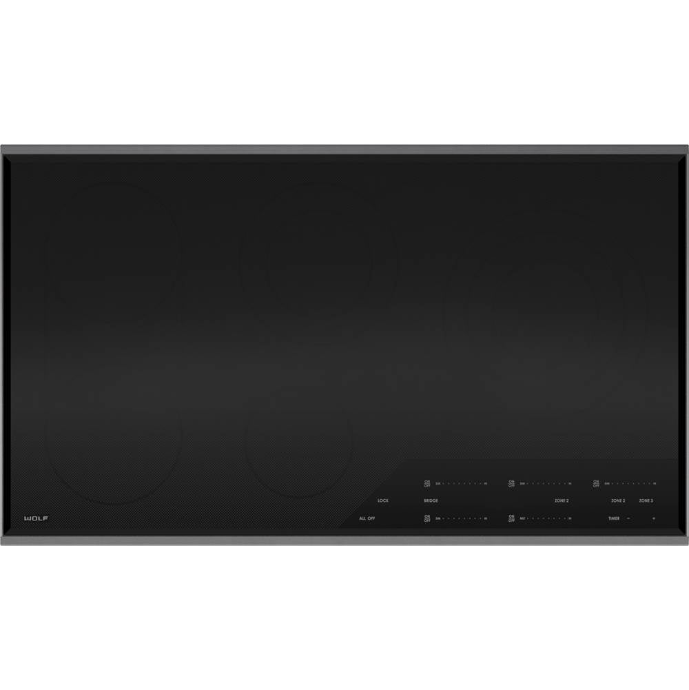 Wolf - Cooktop, Electric, 36'', Transitional, Ss - Stainless Steel