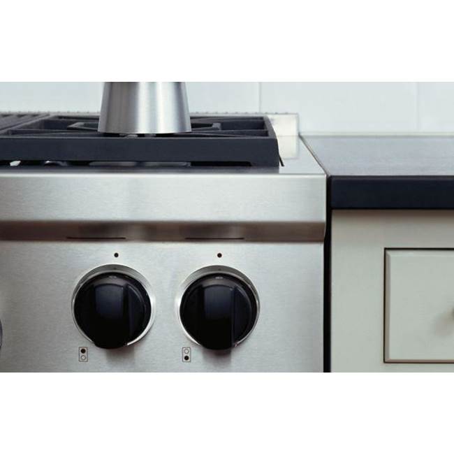 Wolf - Black Knob Kit, 36 - Gas Range - Black