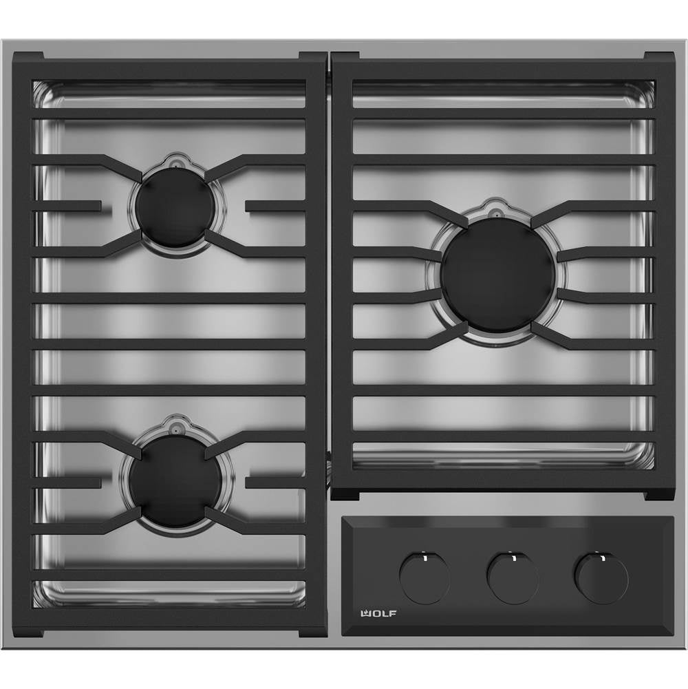 Wolf - 24'' Framed Transitional Gas Cooktop / Ng - No Finish Group