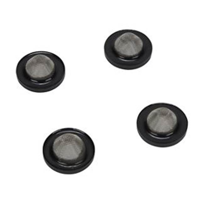 Whirlpool - Washer Inlet Hose: Universal Hose Screen Repair Kit, 4-Epdm Washers With Screens, Color: Silver, Pkg: Bag