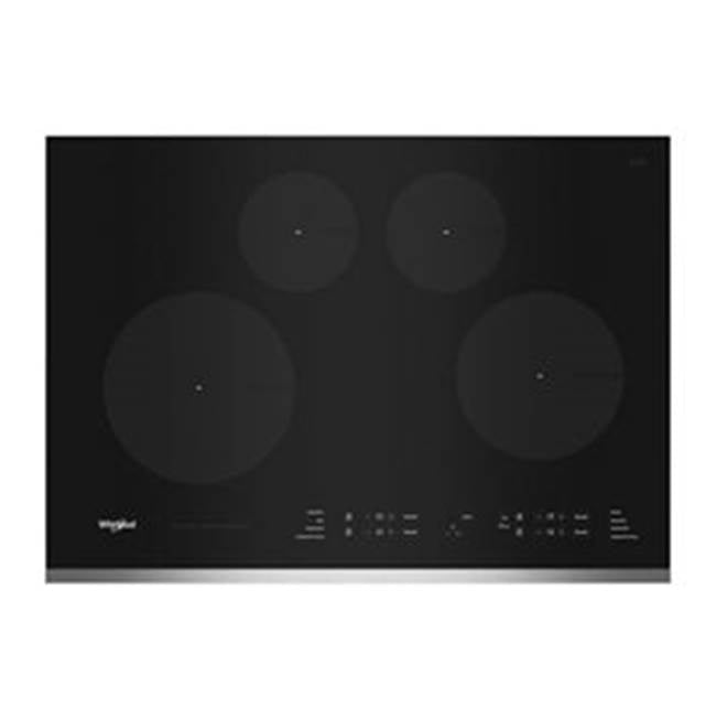 Whirlpool - Whp 30'' Ss, 4 Round Coil - Stainless Steel
