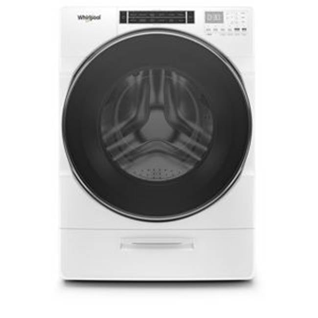 Whirlpool - 5.0 Cu. Ft., 14 Cycles, 11 Options, 5 Temperatures, 1200 Rpm, Heater, Steam, 12 Hr. Fan Fresh, Large Load And Go, Wash And Dry Cycle - White