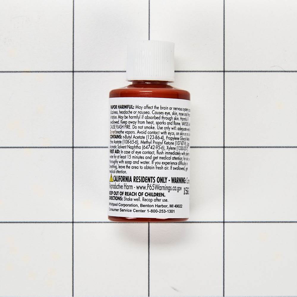 Touch Up Paint: 0.6-Oz Paint Bottle W/Brush, Color Spec-969644, Color- Scorched Orange