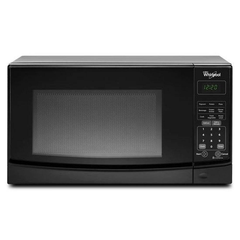 Whirlpool - 0.7 cu. ft. Countertop Microwave with Electronic Touch Controls - Black