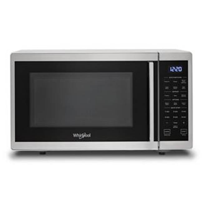 Whirlpool - 0.9 Cu. Ft. Capacity Countertop Microwave With 900 Watt Cooking Power - Silver