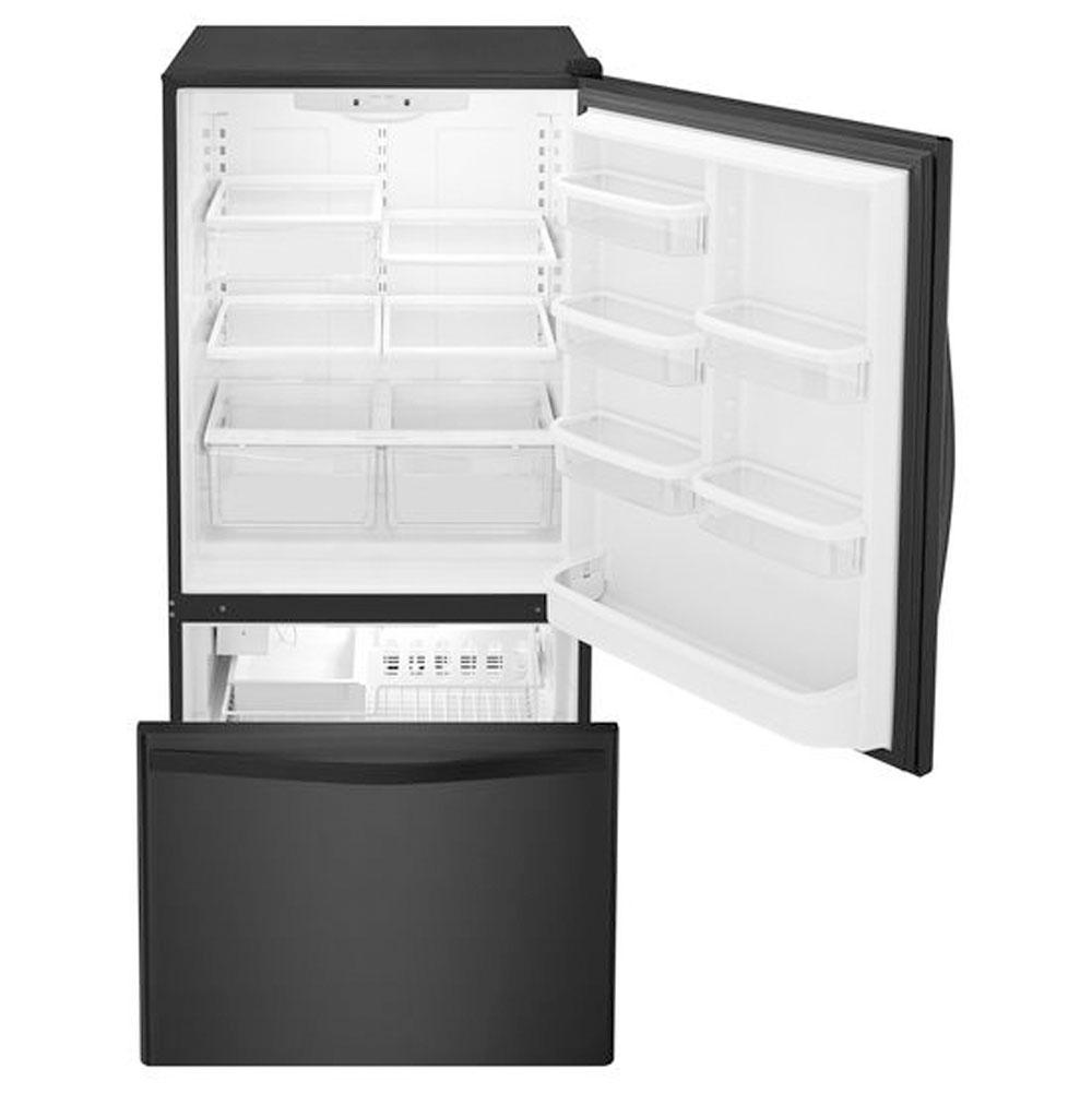 33-inches wide Bottom-Freezer Refrigerator with SpillGuardE Glass Shelves - 22 cu. ft