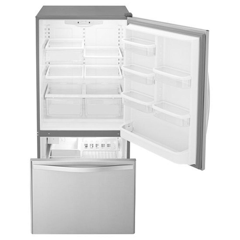 30-inches wide Bottom-Freezer Refrigerator with SpillGuardE Glass Shelves - 18.7 cu. ft.