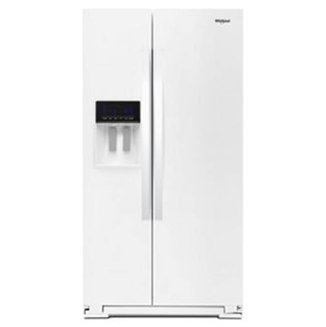 Whirlpool - 36-Inch Wide Side-By-Side Refrigerator - 28 Cu. Ft. - White