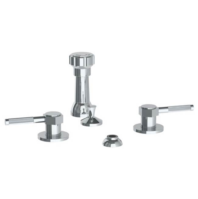 Watermark - Deck Mounted 4-Hole Bidet - Vintage Copper