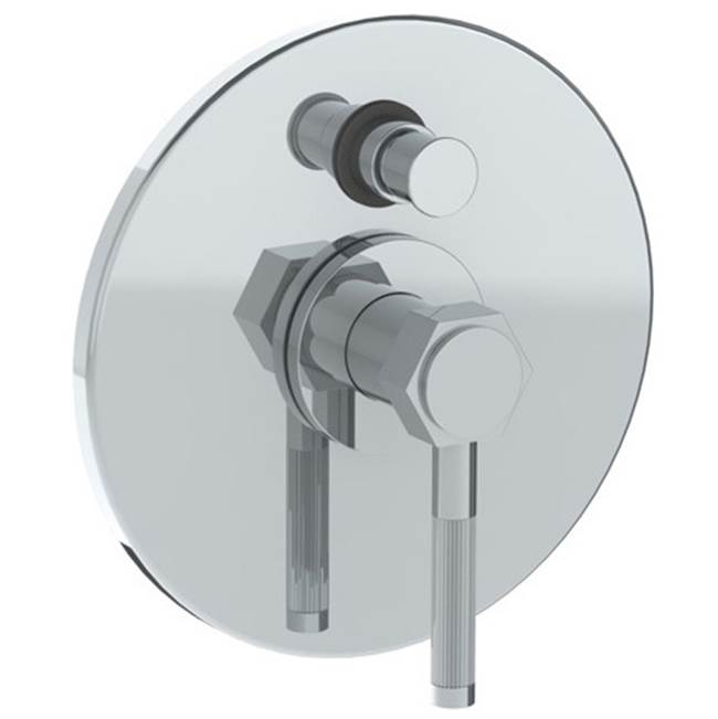 Watermark - Wall Mounted Pressure Balance Shower Trim with Diverter, 7'' dia. - Vintage Copper