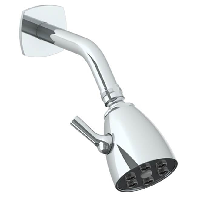 Watermark - Wall Mounted Showerhead, 2-3/4'' dia with 6'' Arm and Flange - Vintage Copper