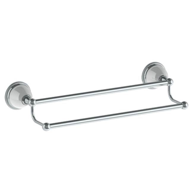 Watermark - Wall Mounted Double Towel Bar, 18'' - Vintage Copper