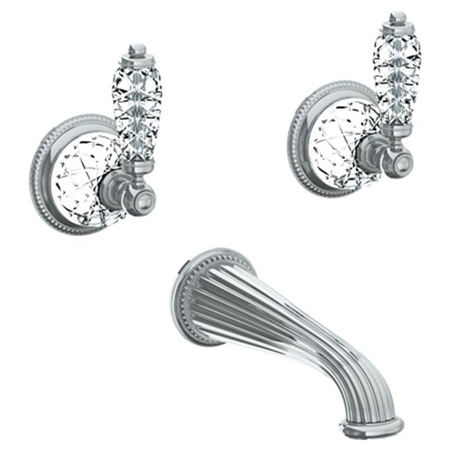 Watermark - Wall Mounted 3 Hole Bath Set - Vintage Copper