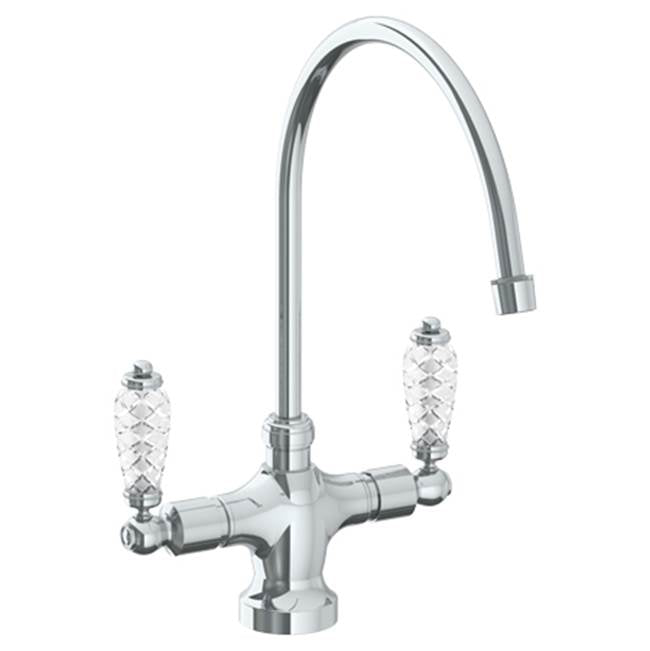 Watermark - Deck Mounted 1 Hole Kitchen Faucet with 9 3/4'' spout - Vintage Copper