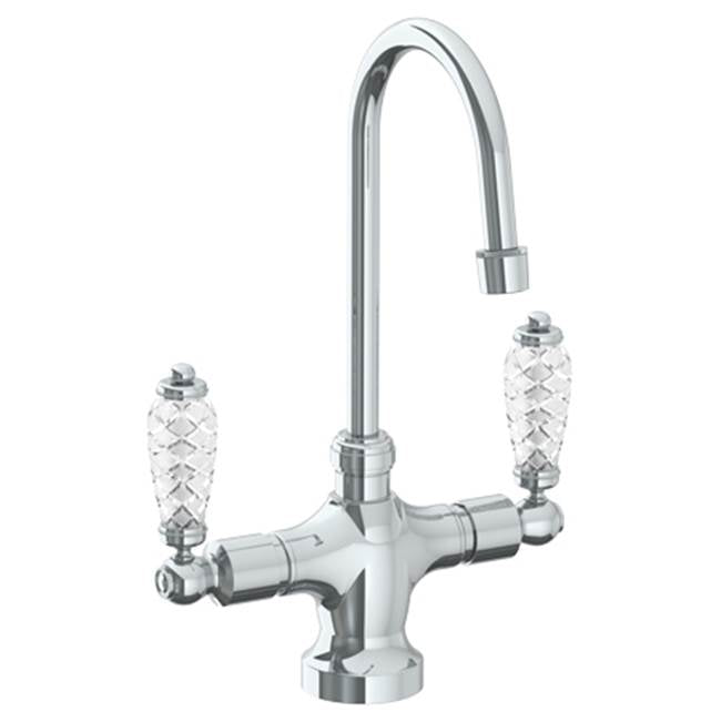 Watermark - Deck Mounted 1 Hole Kitchen Faucet with 4 1/2'' spout - Vintage Copper