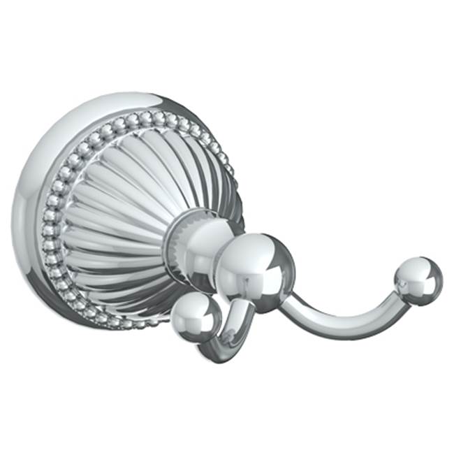 Watermark - Wall Mounted Double Robe Hook - Vintage Copper