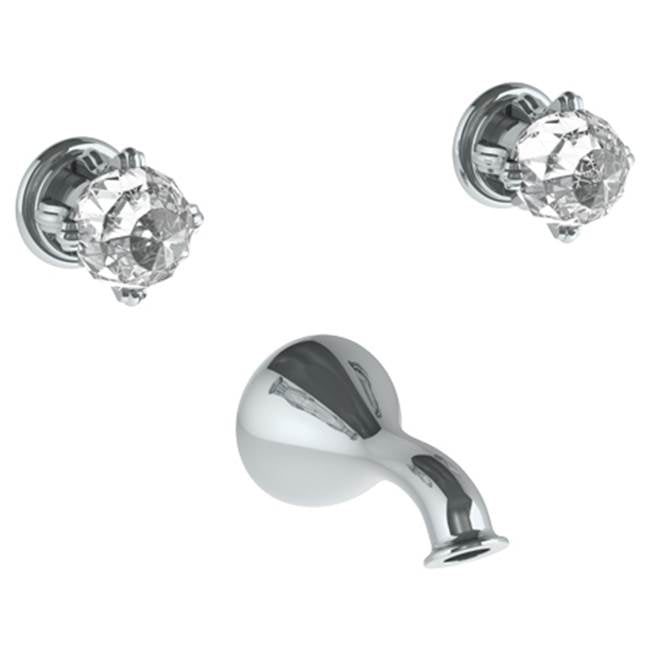 Watermark - Wall Mounted 3 Hole Bath Set - Vintage Copper