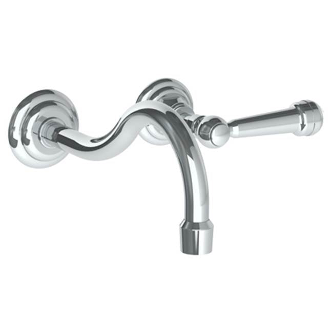 Watermark - Wall Mounted 2 Hole Lavatory Set with 8 3/8'' CTC Spout - Vintage Copper