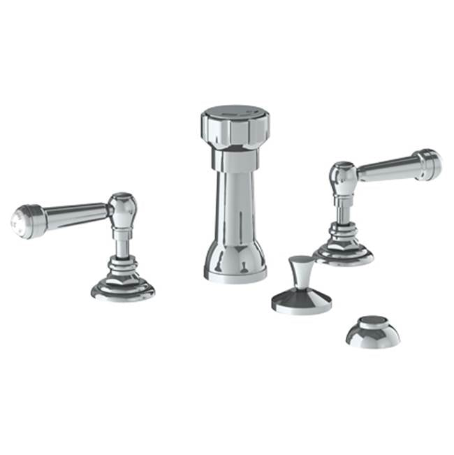 Watermark - Deck Mounted 4-Hole Bidet - Vintage Copper