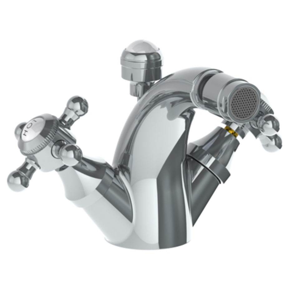 Watermark - Deck Mounted Monoblock Bidet Mixer - Vintage Copper