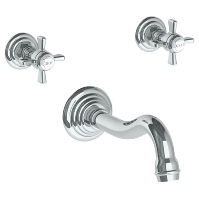 Watermark - Wall Mounted 3 Hole Bath Set - Vintage Copper