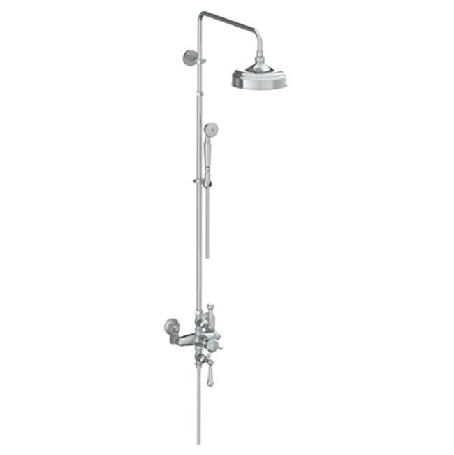 Watermark - Wall Mounted Exposed Thermostatic Shower With Hand Shower Set - Vintage Copper