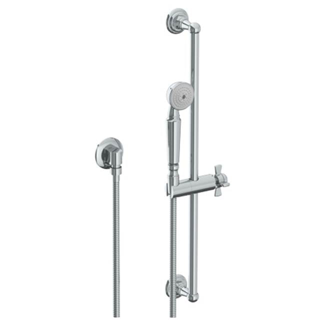 Watermark - Positioning Bar Shower Kit with Hand Shower and 69'' Hose - Vintage Copper