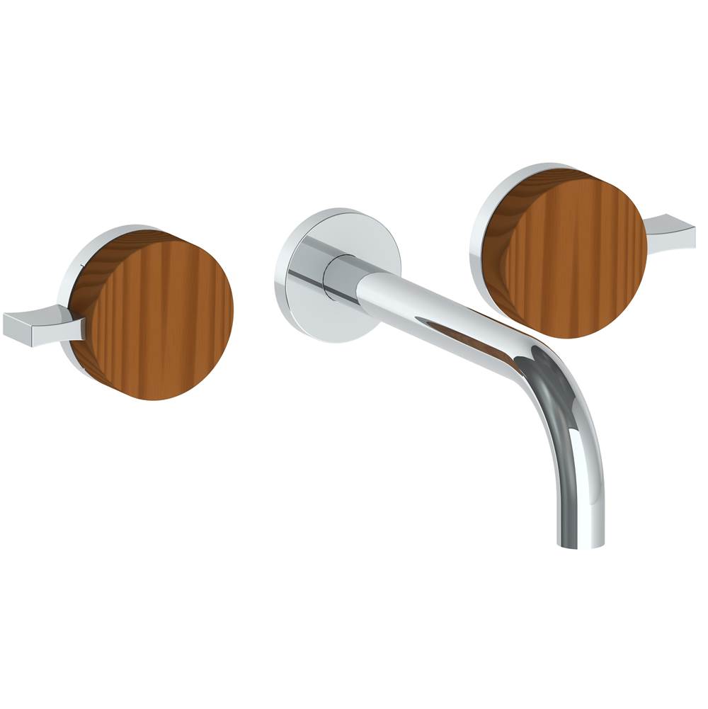 Watermark - Wall Mounted 3 Hole Lavatory Set With 8 3/4'' Spout - Vintage Copper