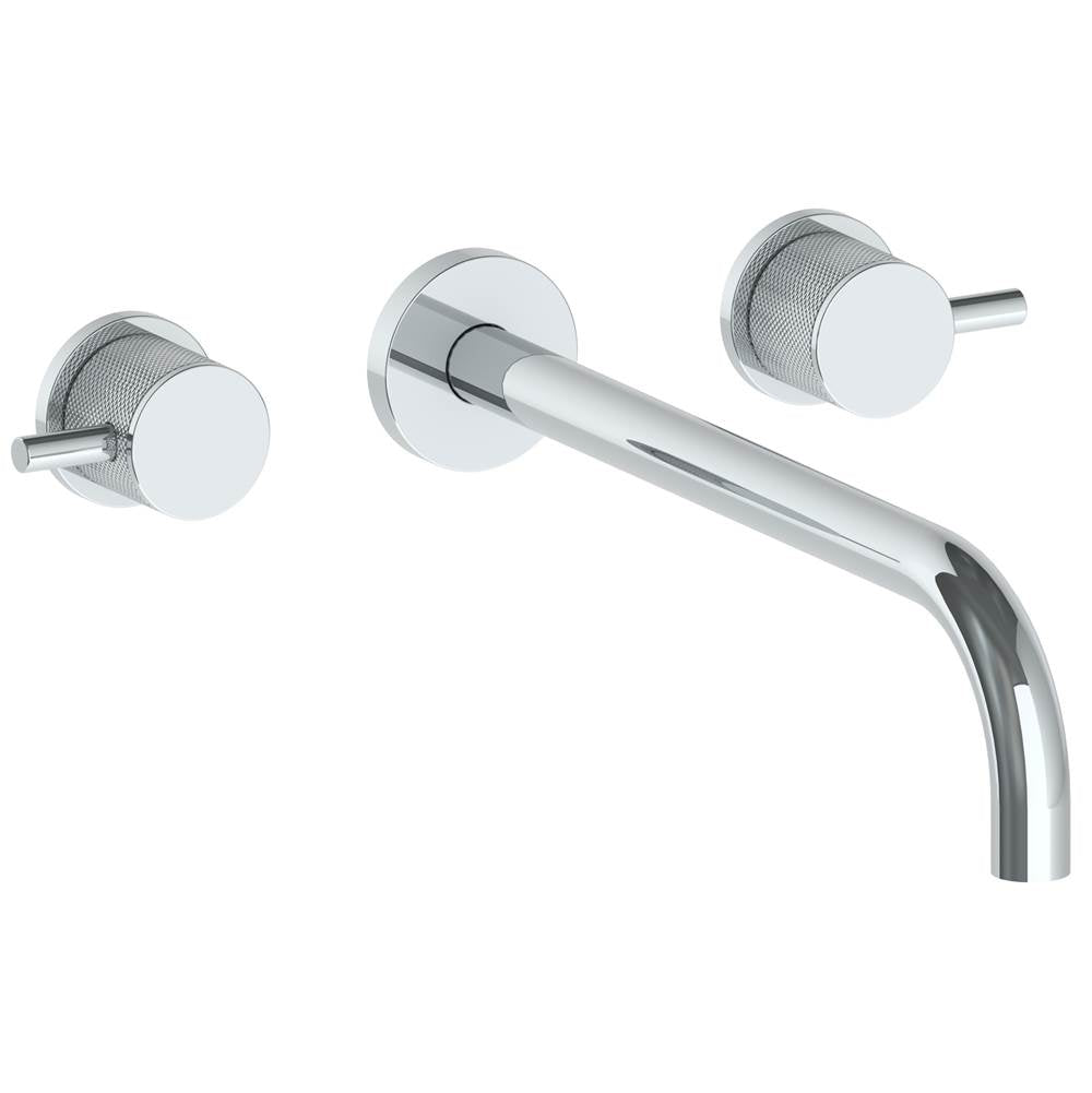 Watermark - Wall Mounted 3 Hole Lavatory Set with 11 7/8'' Spout - Vintage Copper