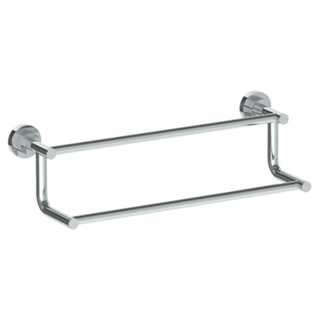 Watermark - Wall Mounted Double Towel Bar, 18'' - Vintage Copper