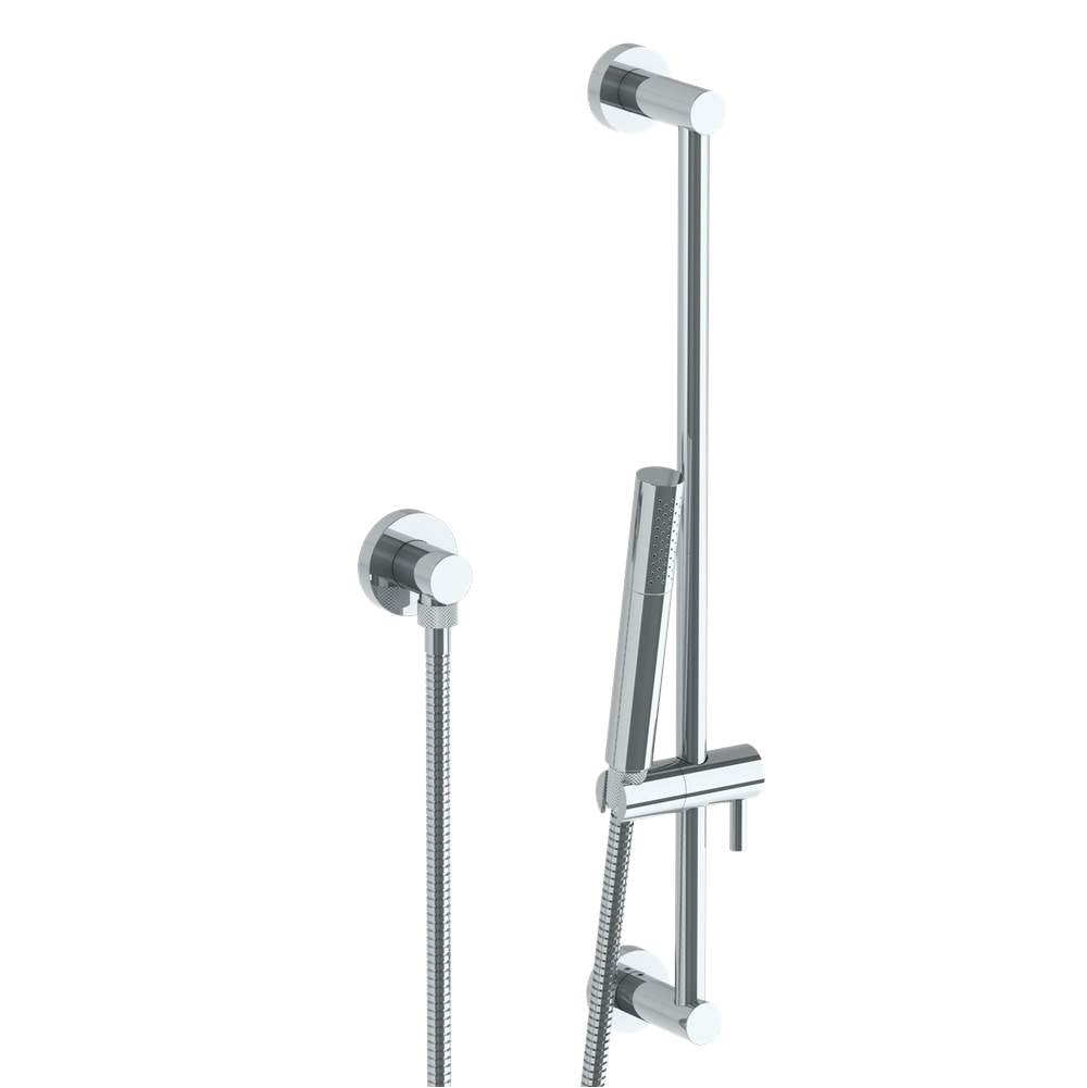 Watermark - Positioning Bar Shower kit with Slim Hand Shower and 69'' Hose - Saint Bronze