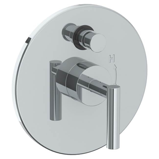 Watermark - Wall Mounted Pressure Balance Shower Trim with Diverter, 7'' dia. - Vintage Copper
