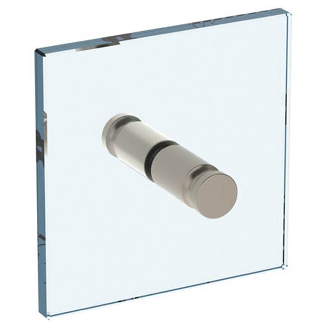 Watermark - Loft 2.0 Double Shower Door Knob / Glass Mount Hook - Vintage Copper
