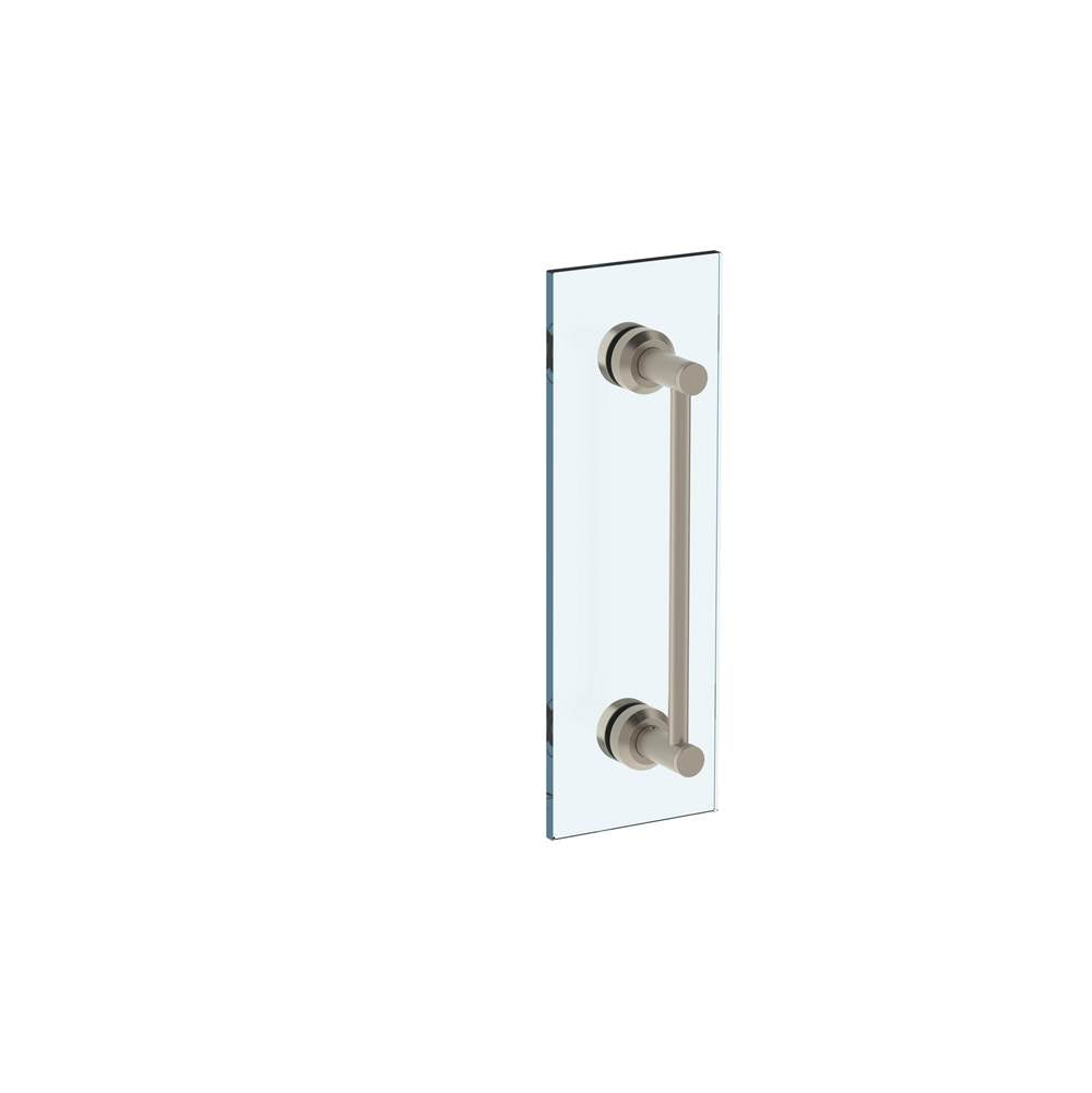 Watermark - Urbane 18'' Shower Door Pull / Glass Mount Towel Bar - Vintage Copper