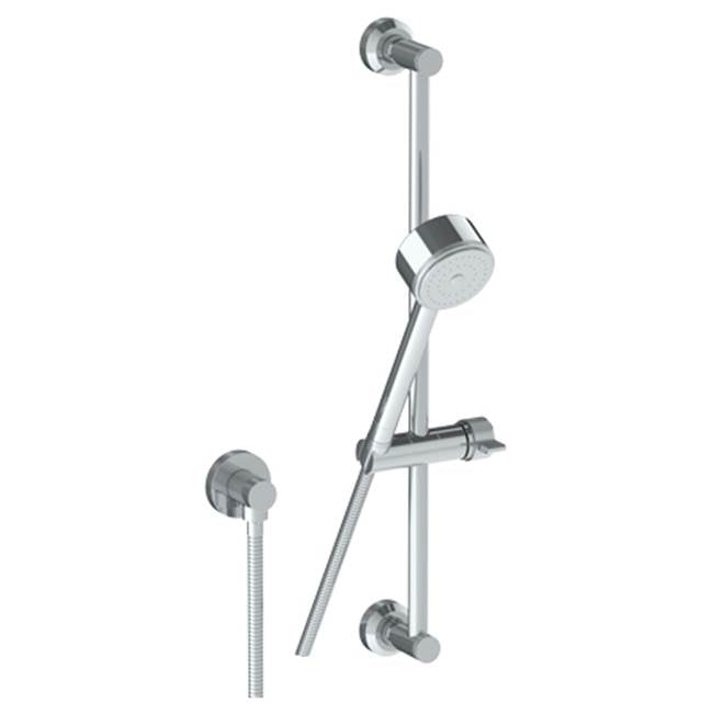Watermark - Positioning Bar Shower kit with Urbane Hand Shower and 69'' Hose - Vintage Copper