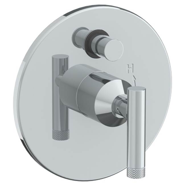 Watermark - Wall Mounted Pressure Balance Shower Trim with Diverter, 7'' dia. - Vintage Copper