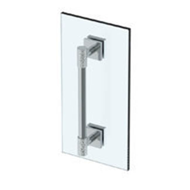 Watermark - Sense 24'' Shower Door Pull / Glass Mount Towel Bar - Vintage Copper