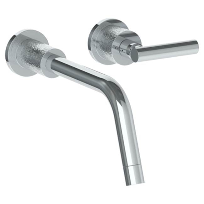 Watermark - Wall Mounted 2 Hole Lavatory Set with 8 3/4'' Spout - Vintage Copper