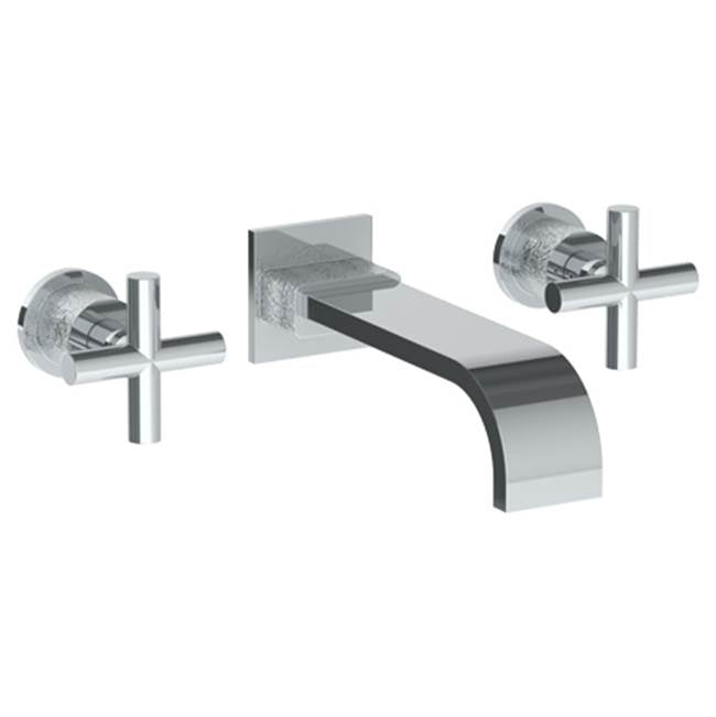 Watermark - Wall Mounted 3 Hole Bath Set - Vintage Brass