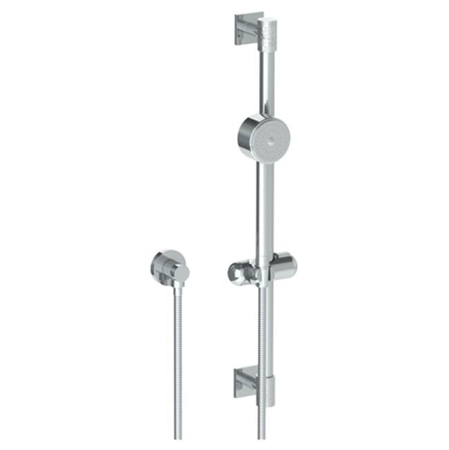 Watermark - Positioning Bar Shower Kit with Volume Hand Shower and 69'' Hose - Vintage Copper