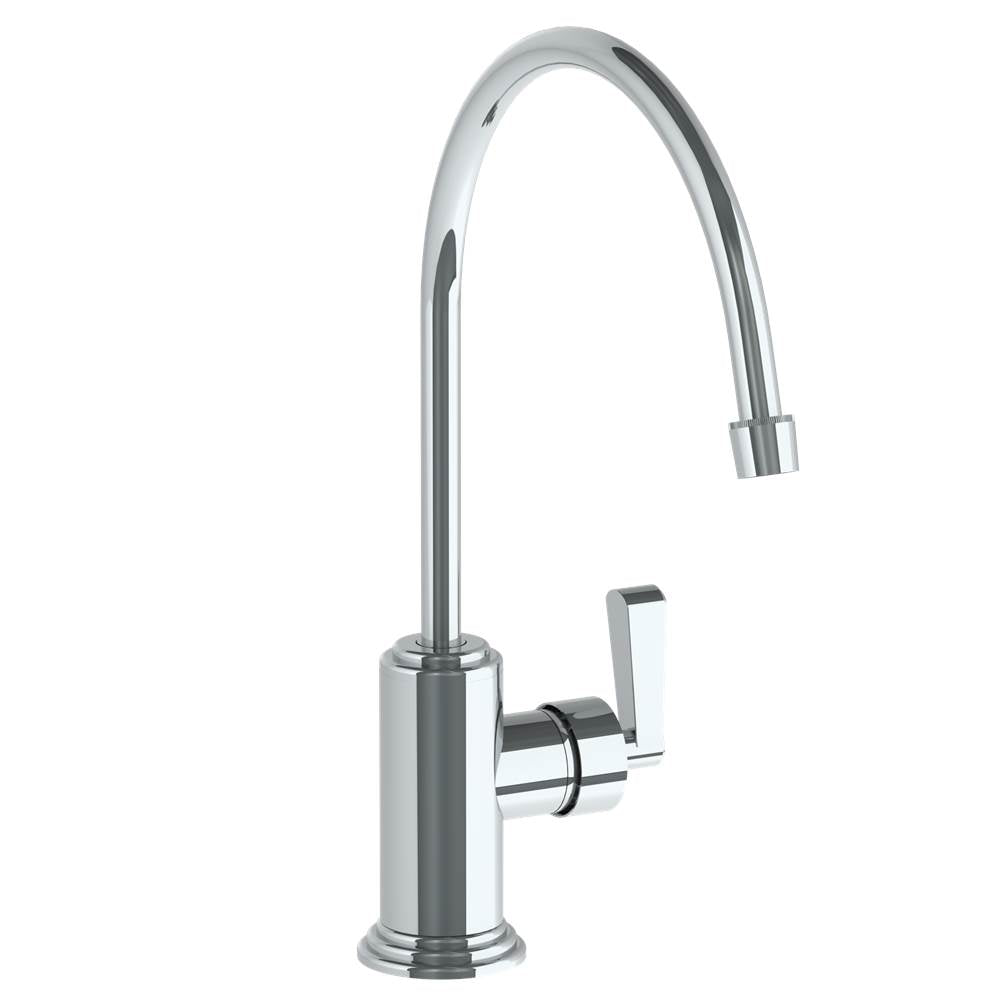Watermark - Deck Mounted 1 Hole Kitchen Faucet with Extended Spout - Vintage Copper